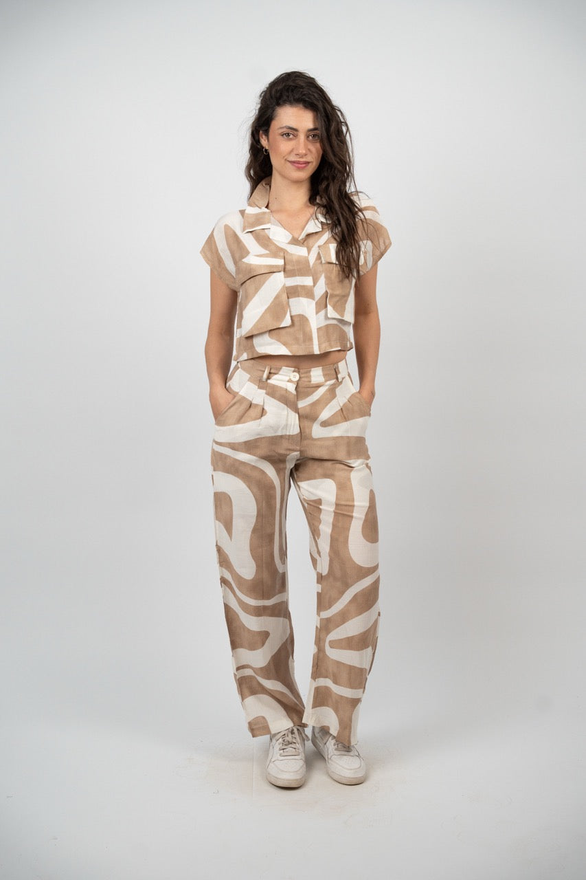 ABSTRACT PRINT SUMMER SET