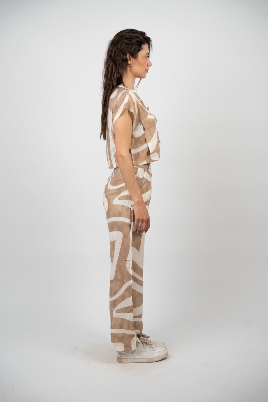 ABSTRACT PRINT SUMMER SET