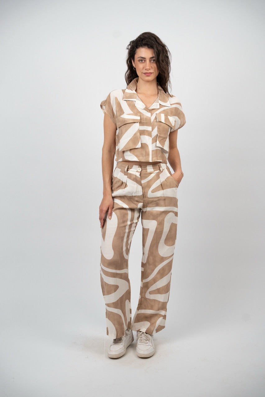 ABSTRACT PRINT SUMMER SET