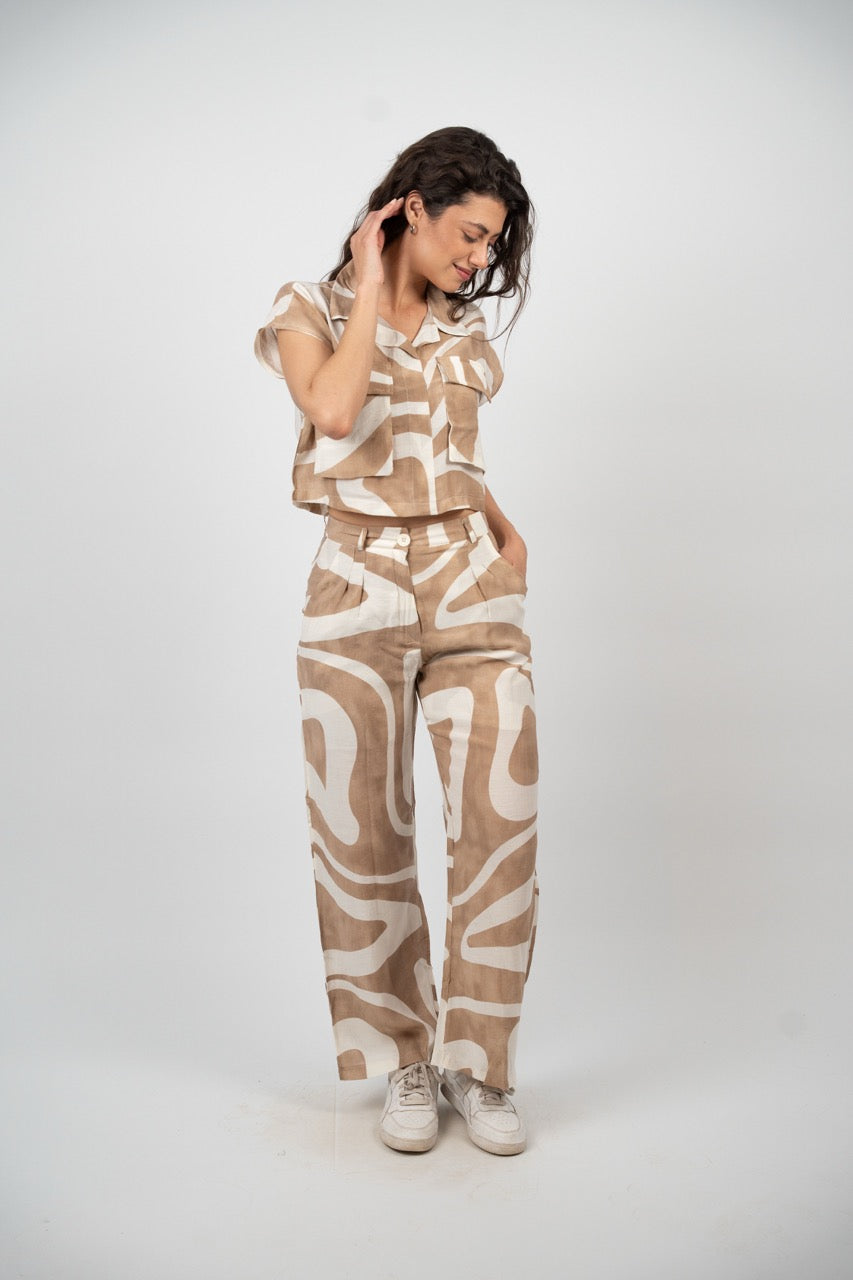 ABSTRACT PRINT SUMMER SET