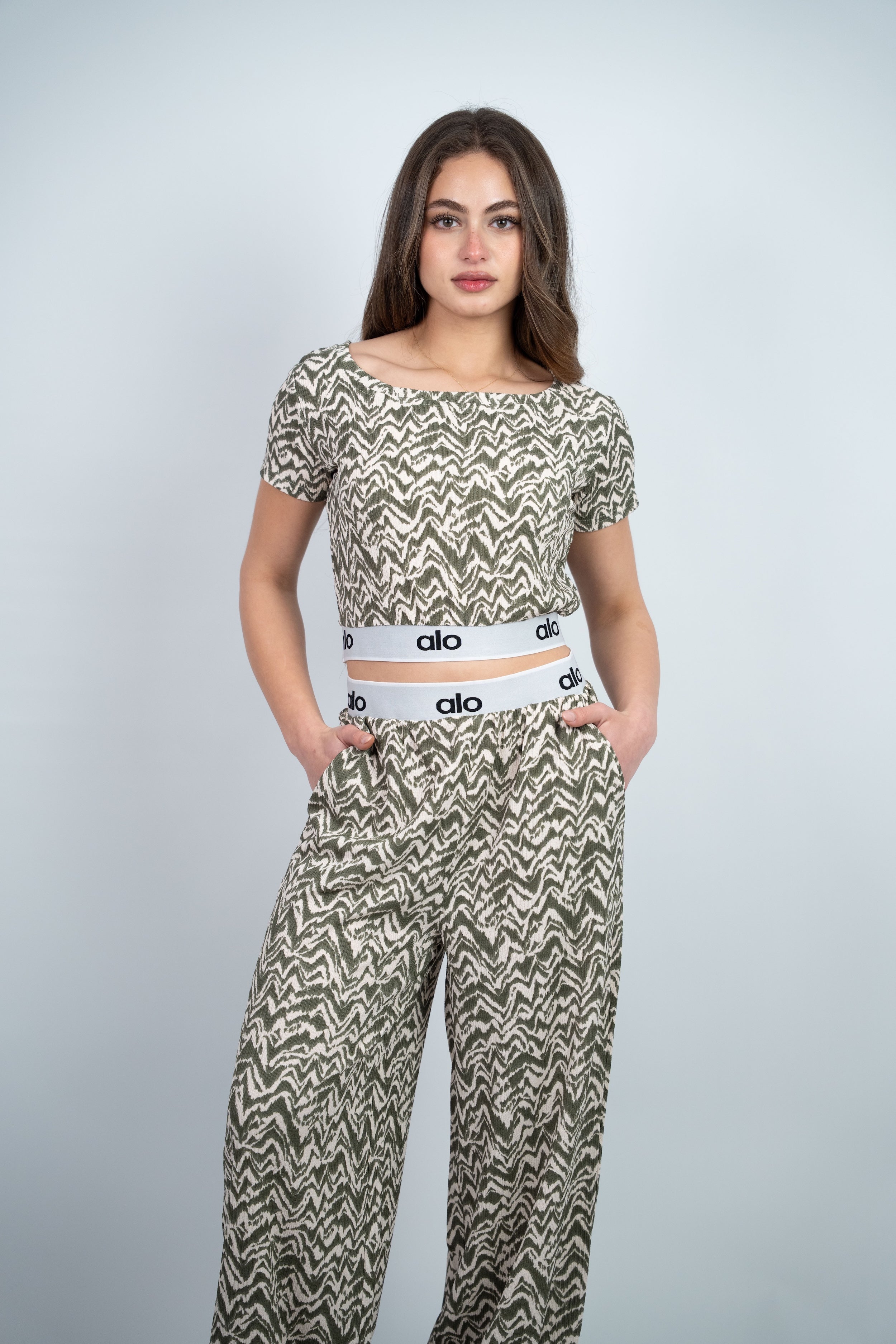 WIDE BAND PRINTED SET