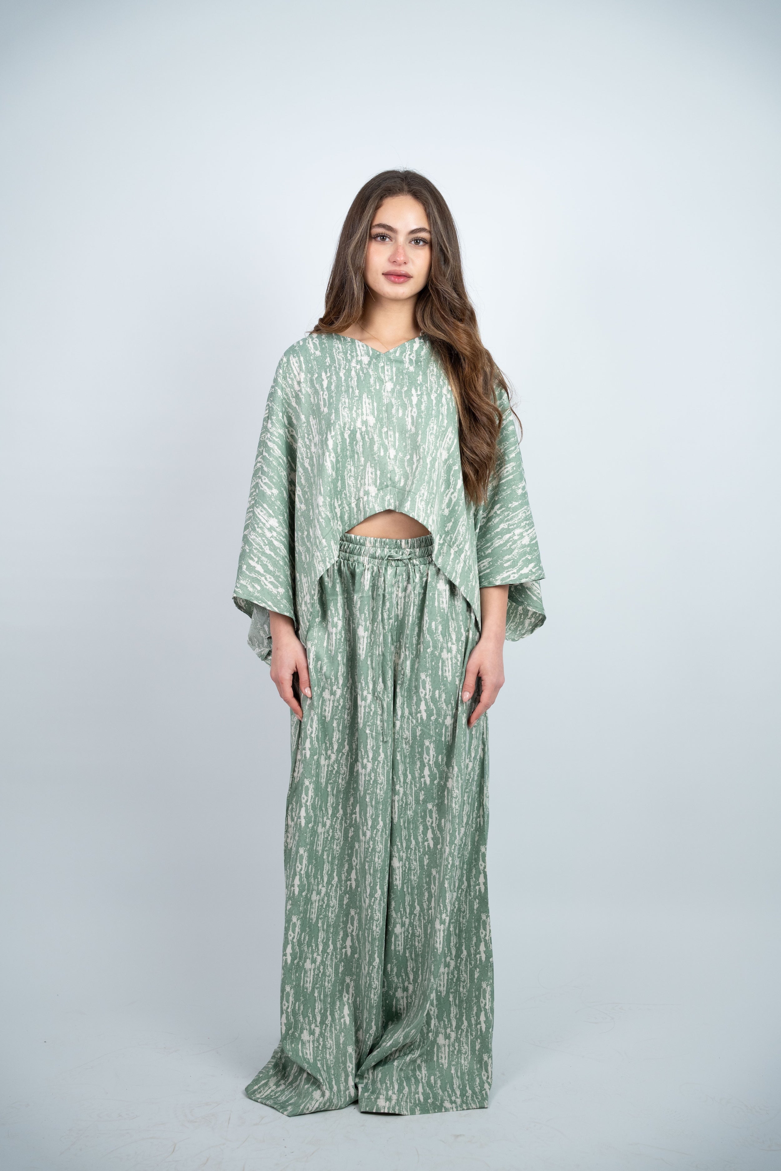 WAVE TEXTURED FLOWY SET