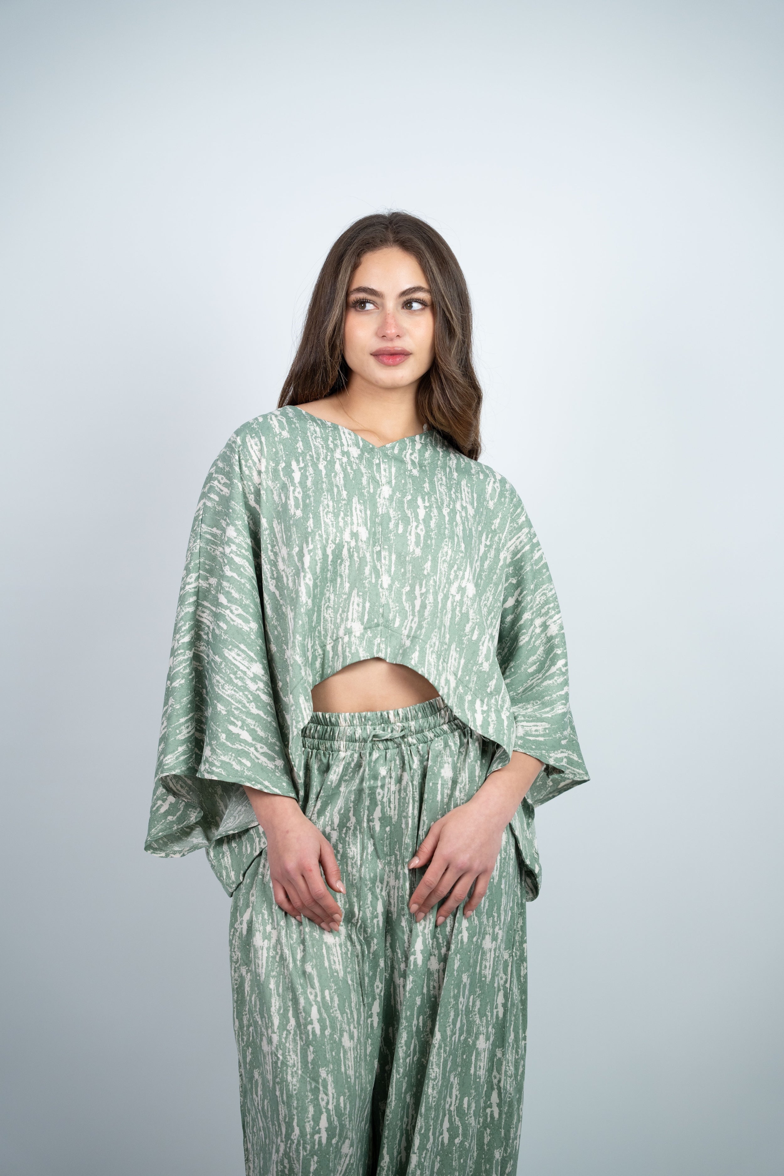 WAVE TEXTURED FLOWY SET