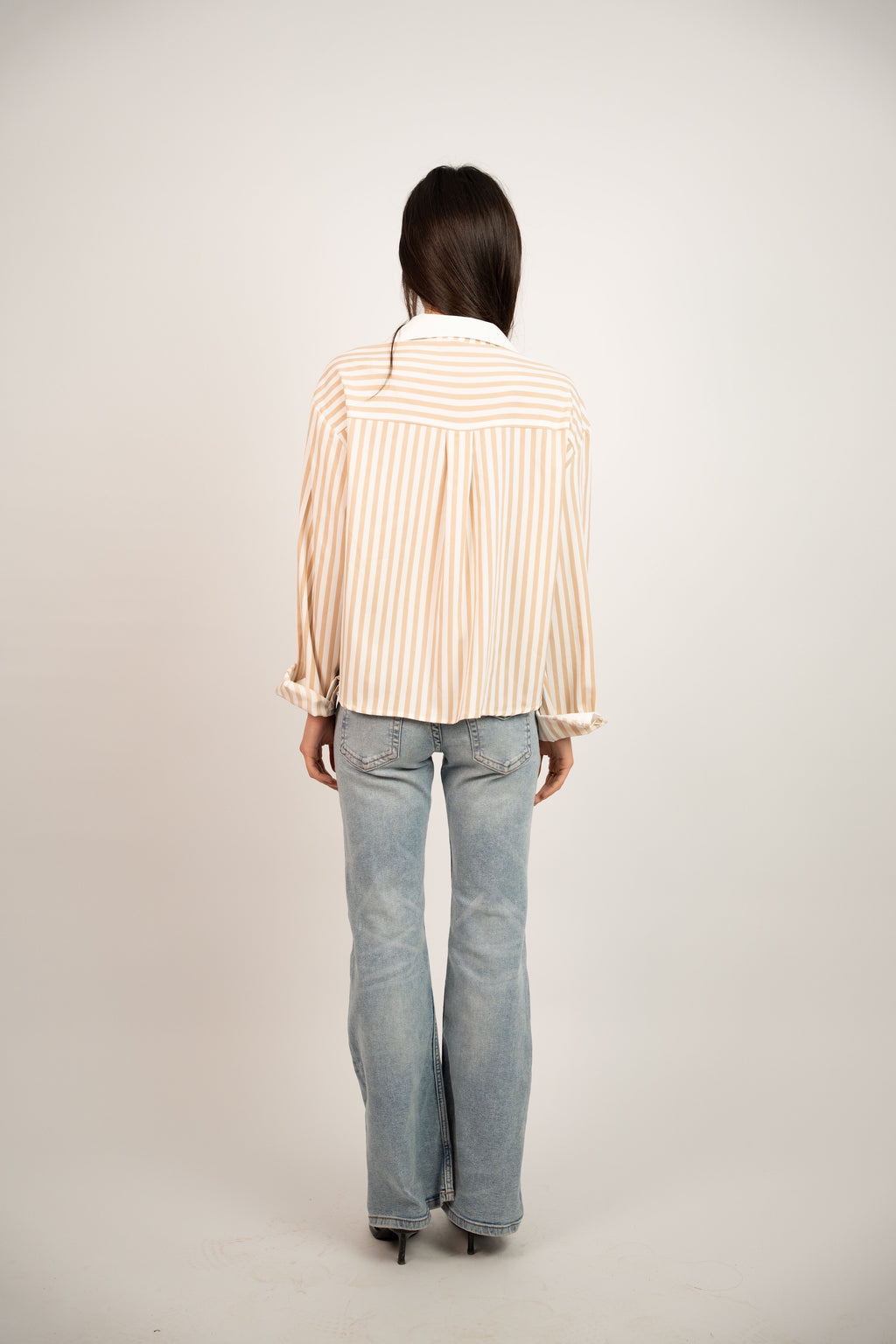 STRIPED POCKET BLOUSE
