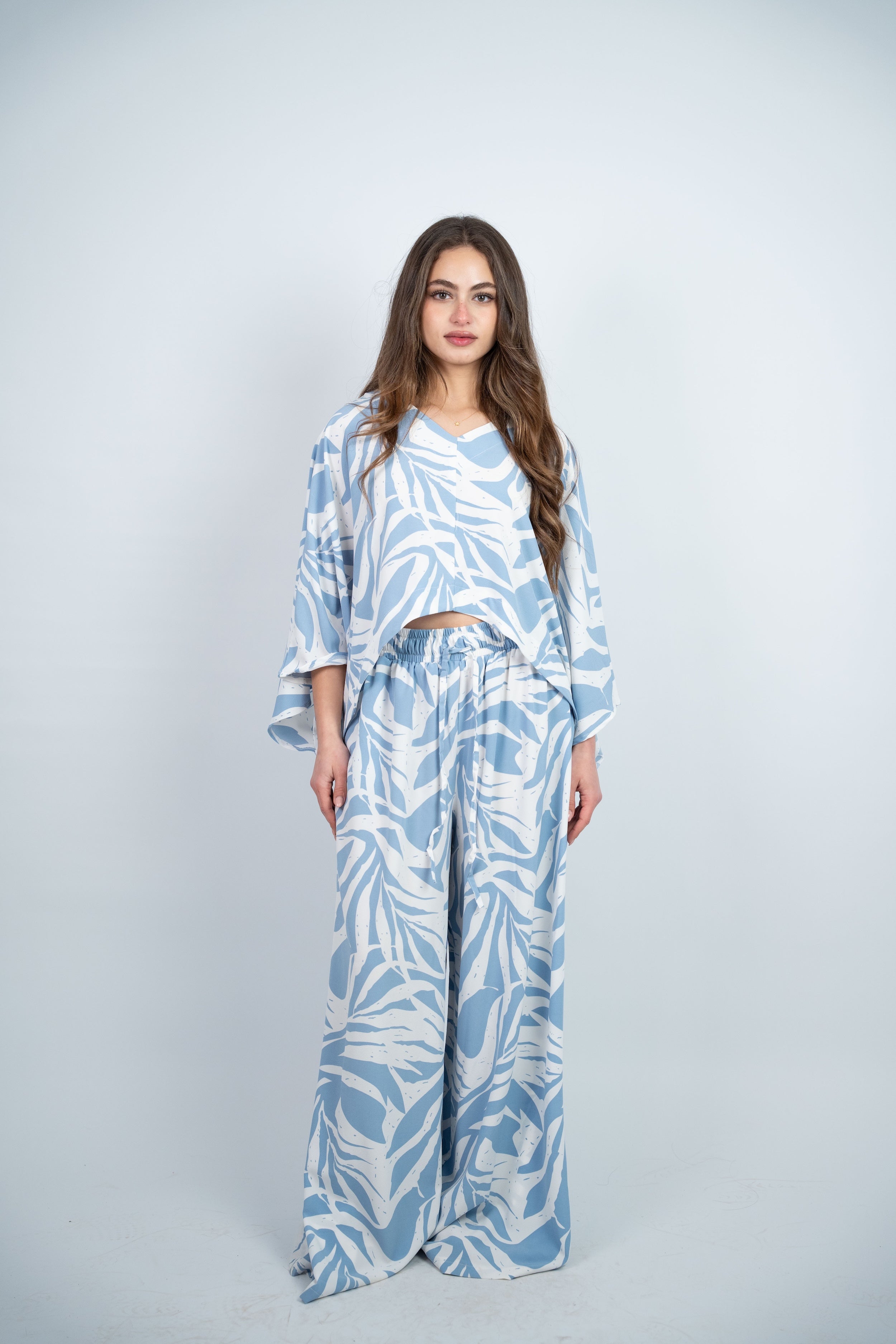 ABSTRACT PRINT FLOWY SET