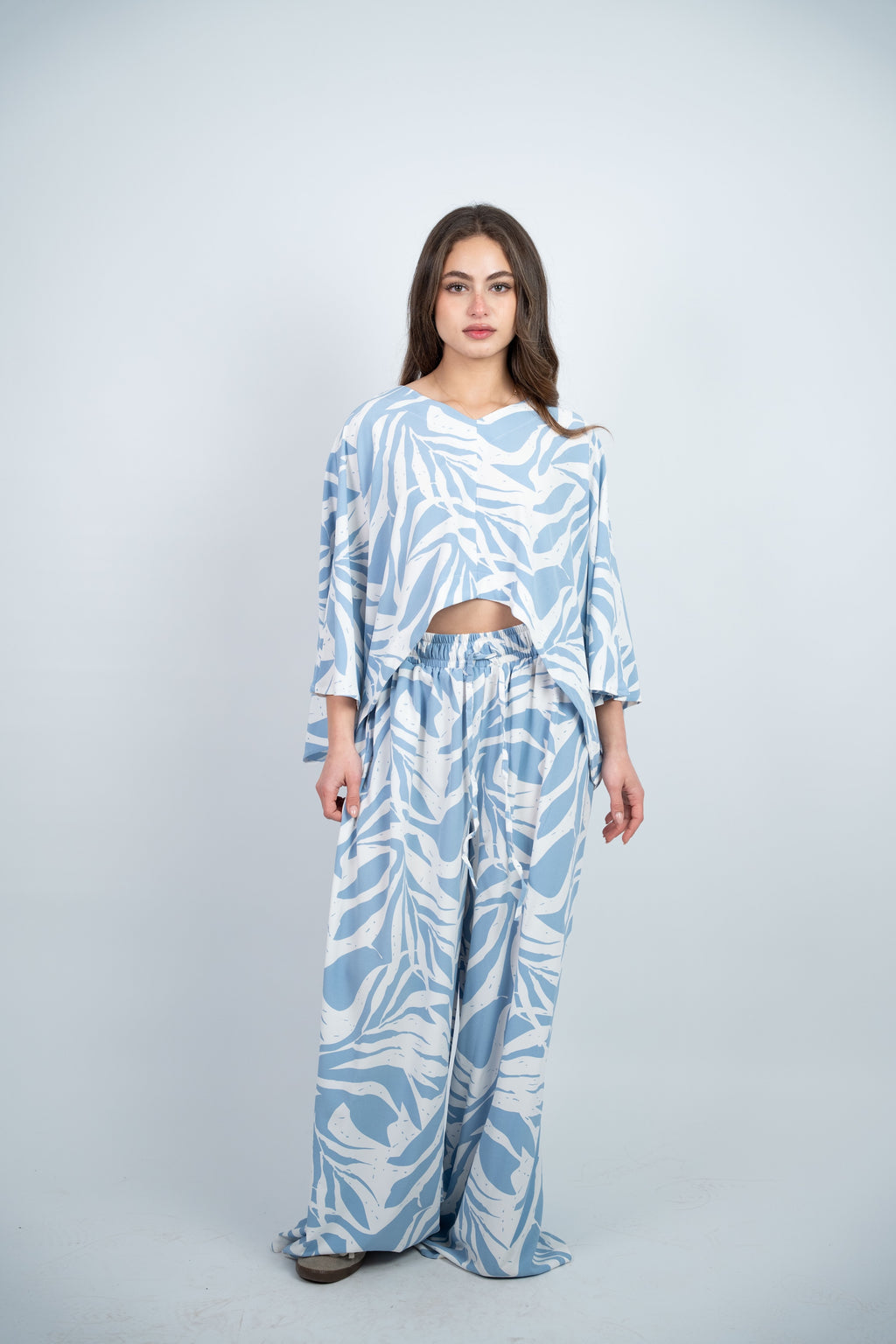 ABSTRACT PRINT FLOWY SET