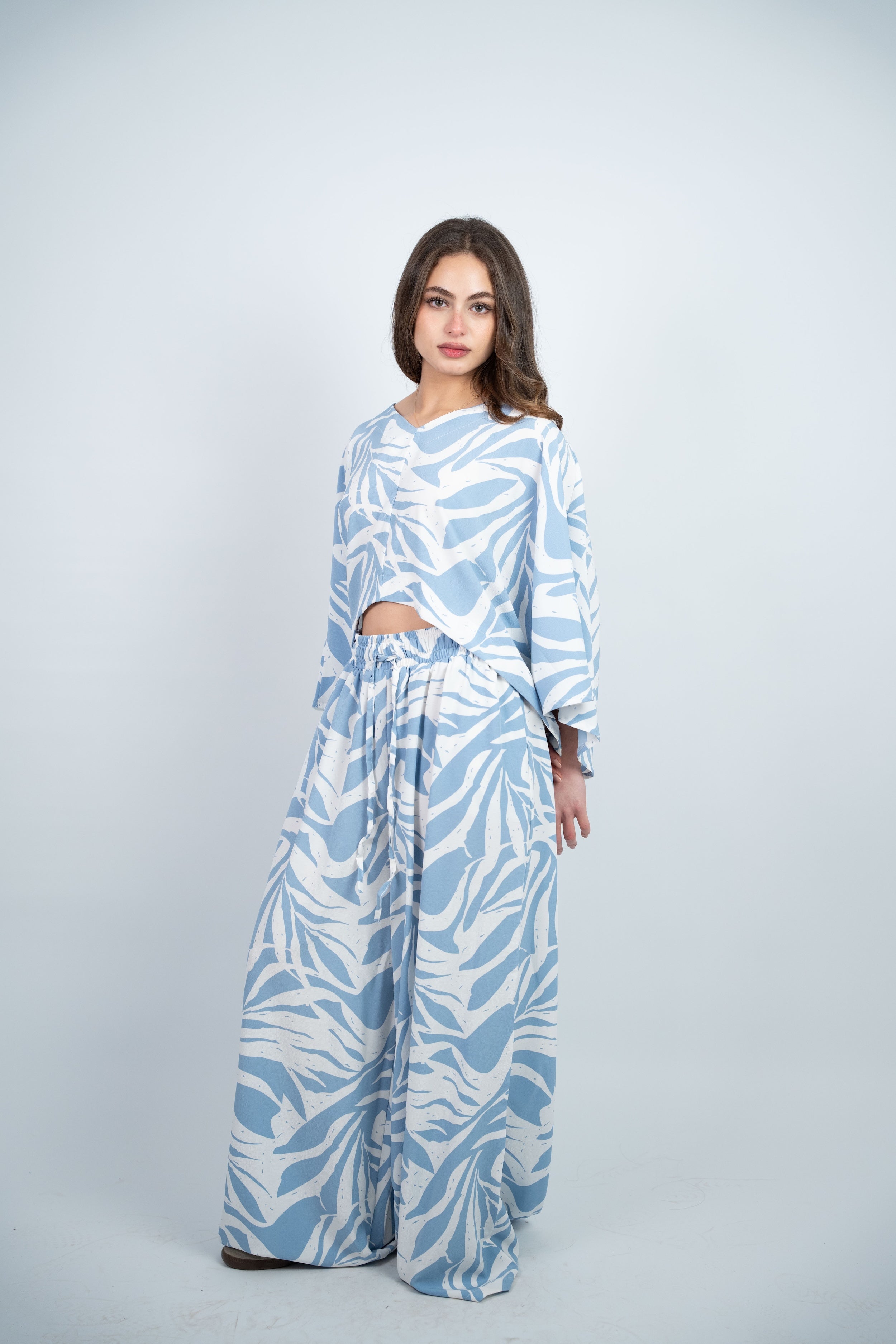 ABSTRACT PRINT FLOWY SET