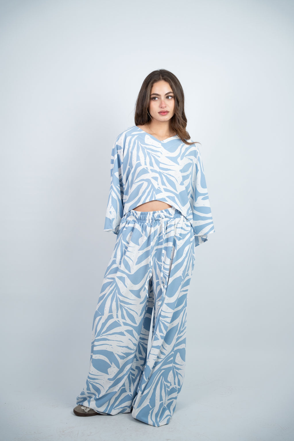 ABSTRACT PRINT FLOWY SET