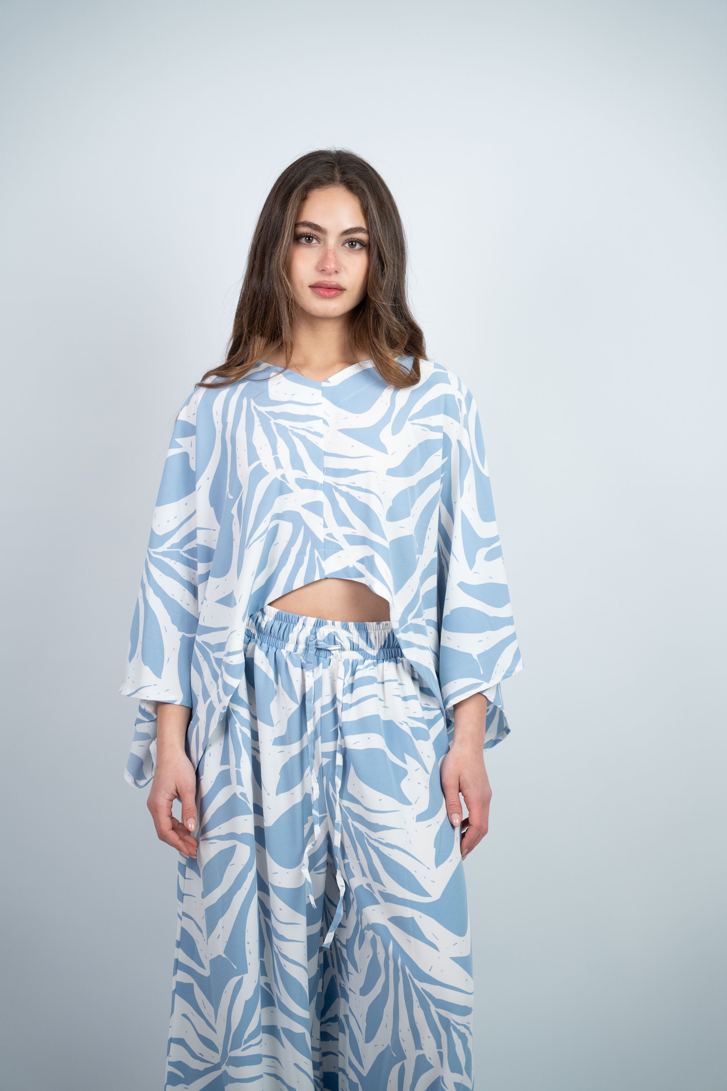 ABSTRACT PRINT FLOWY SET