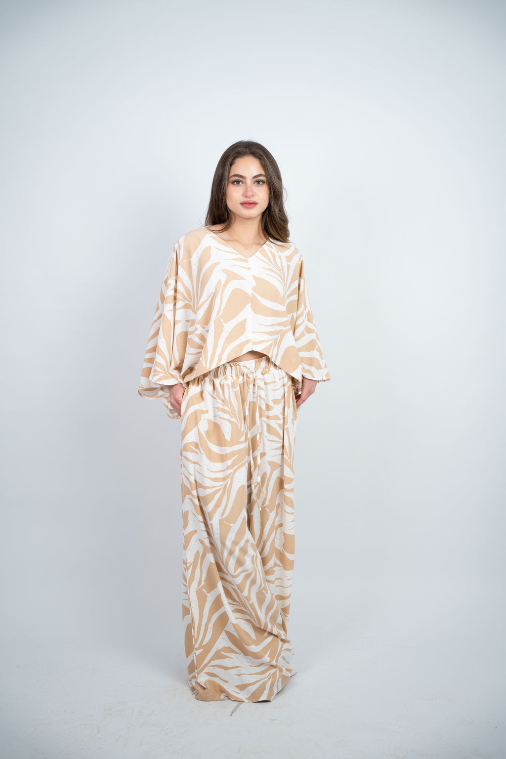 ABSTRACT PRINT FLOWY SET