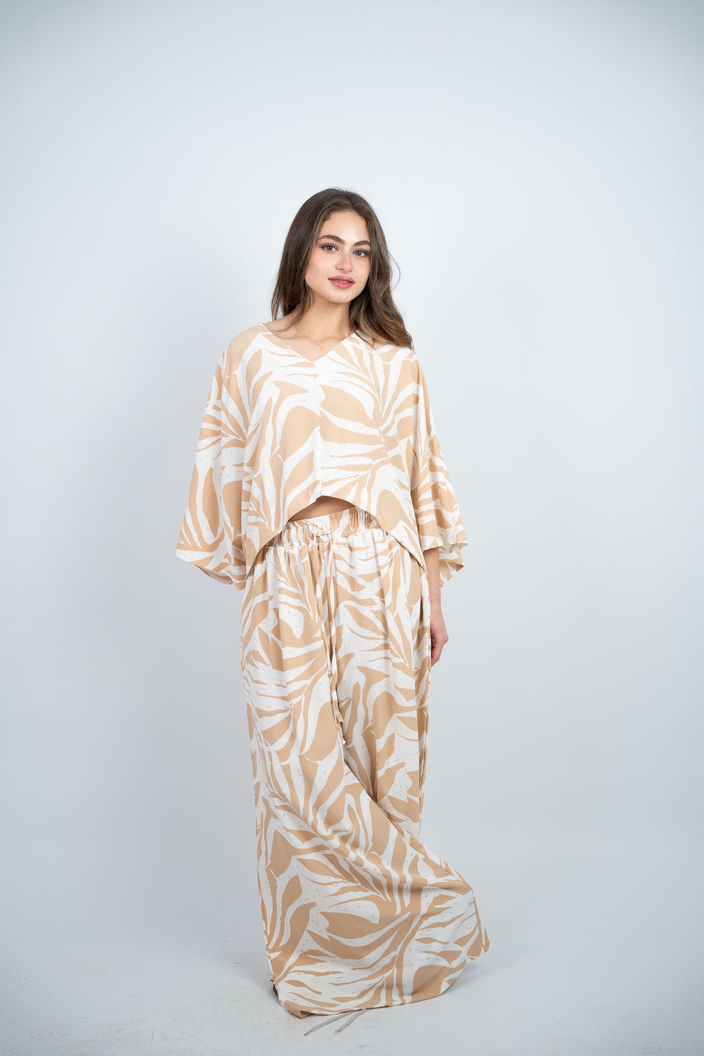 ABSTRACT PRINT FLOWY SET