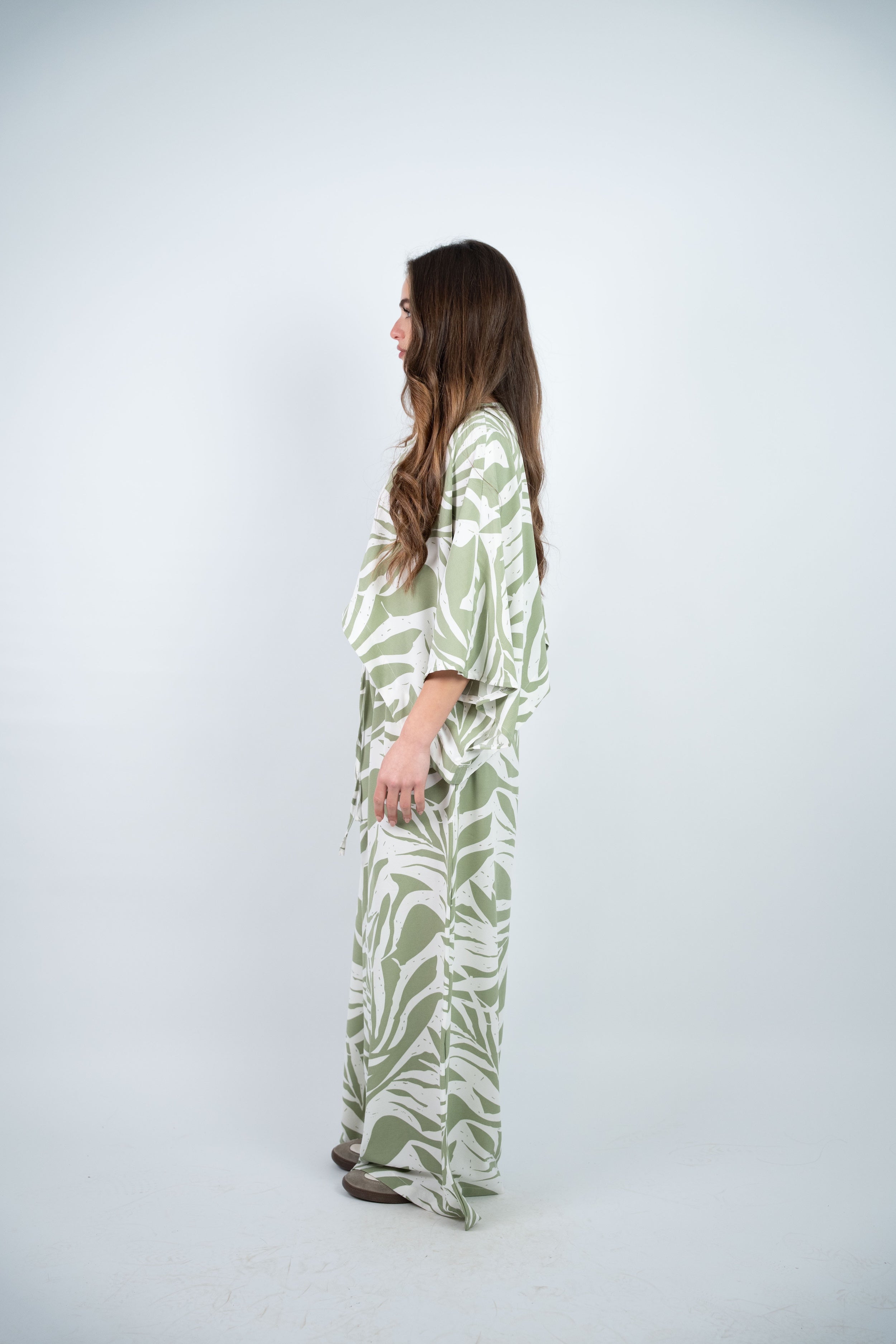 ABSTRACT PRINT FLOWY SET