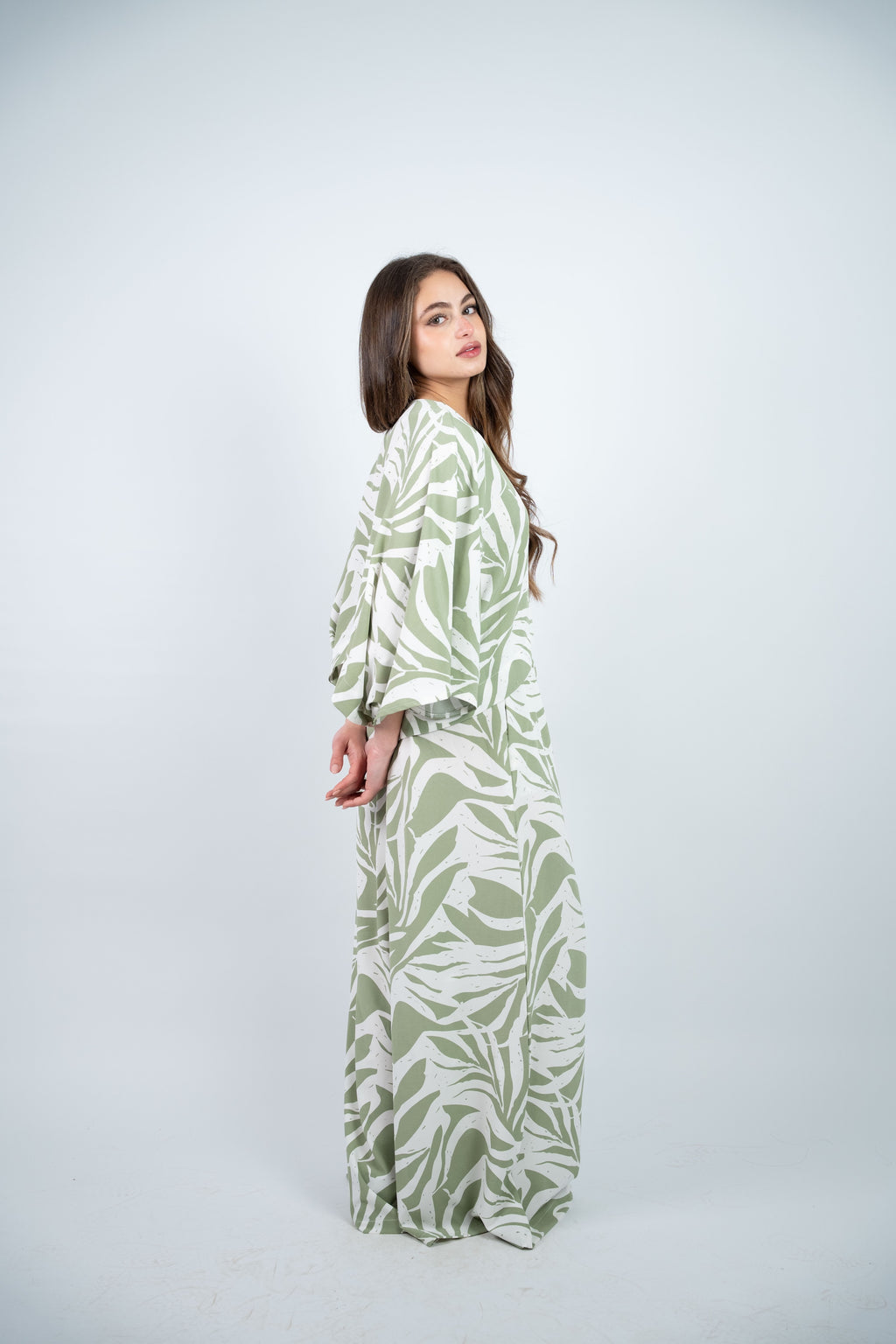 ABSTRACT PRINT FLOWY SET