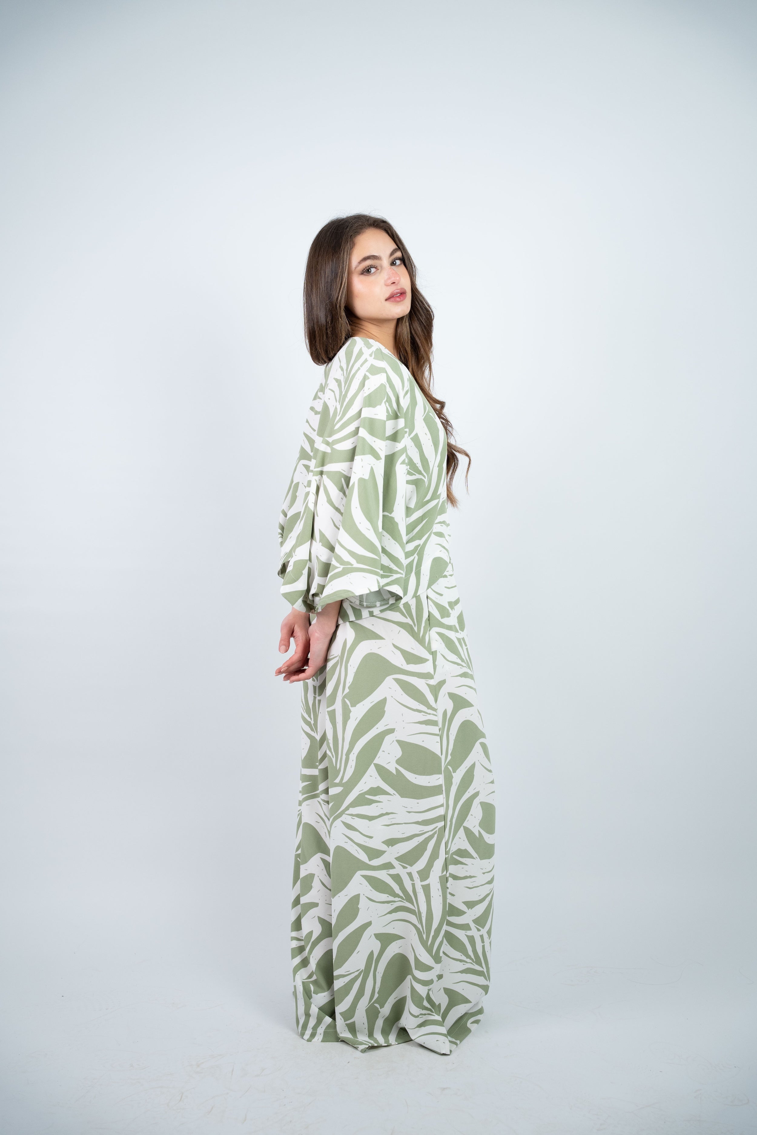 ABSTRACT PRINT FLOWY SET