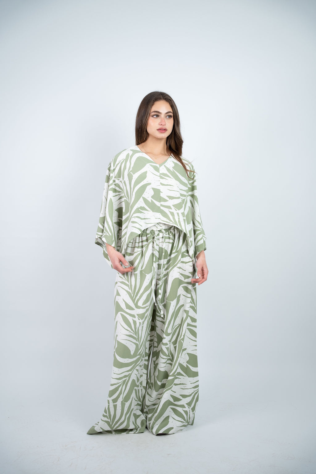 ABSTRACT PRINT FLOWY SET