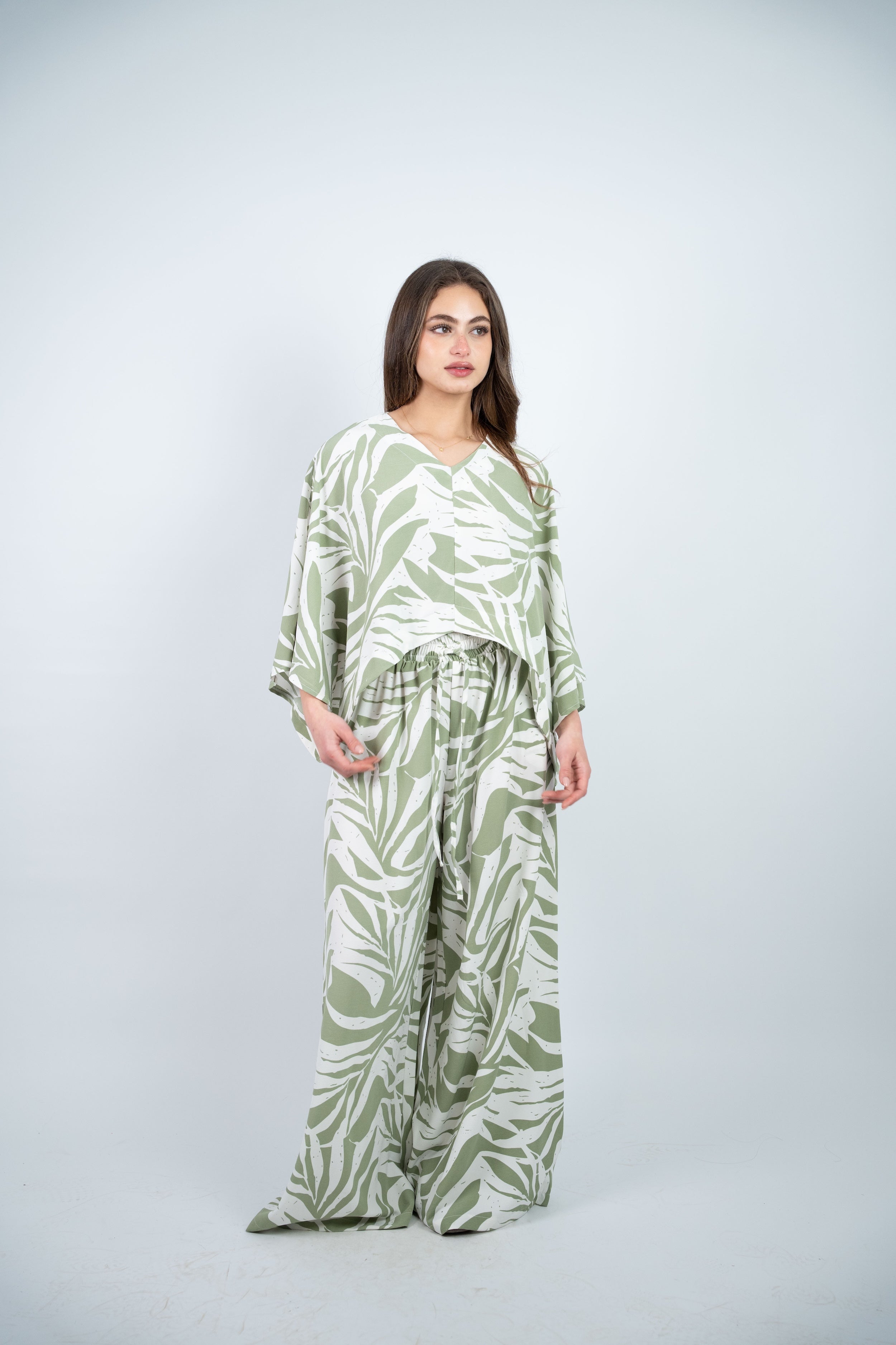 ABSTRACT PRINT FLOWY SET