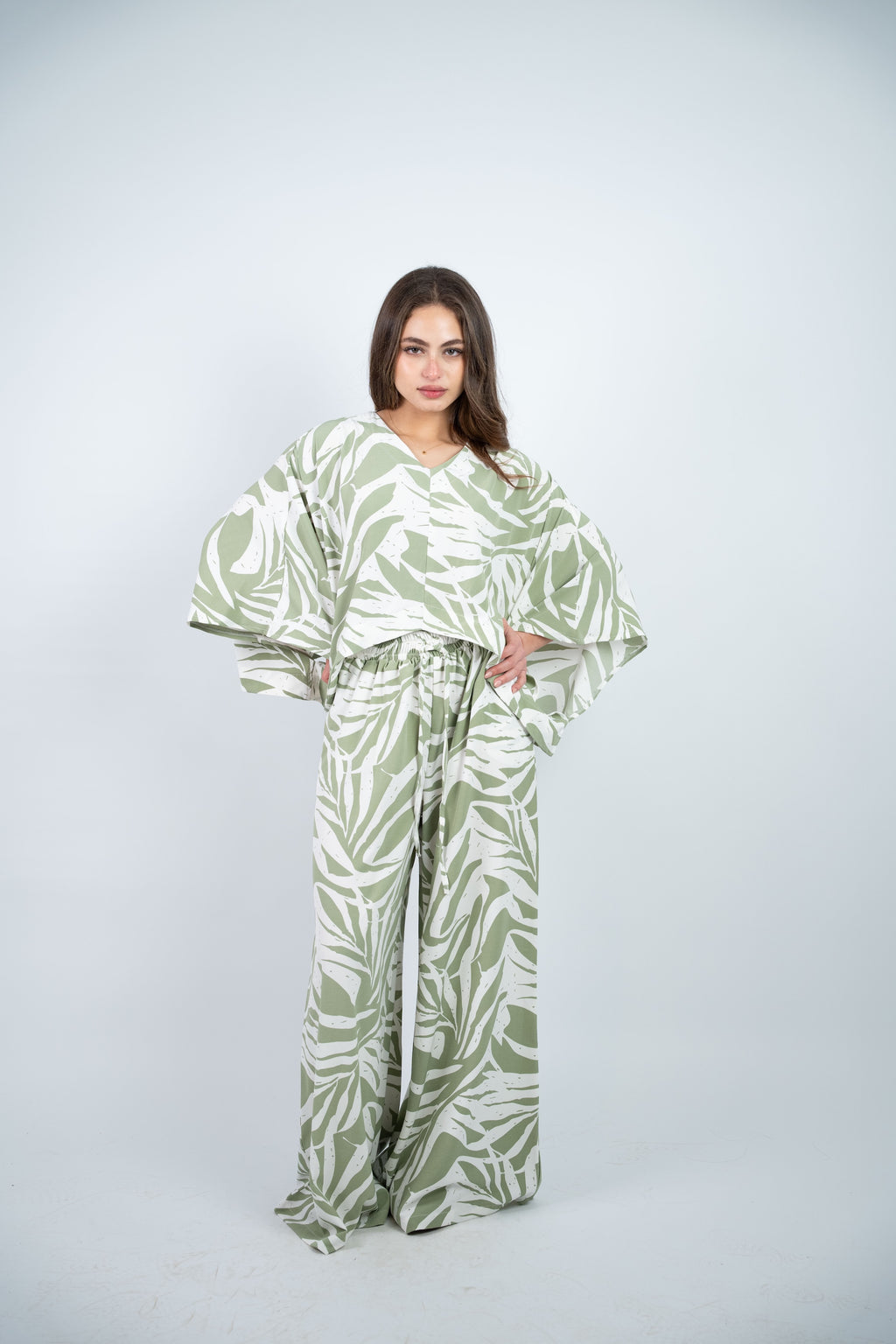 ABSTRACT PRINT FLOWY SET