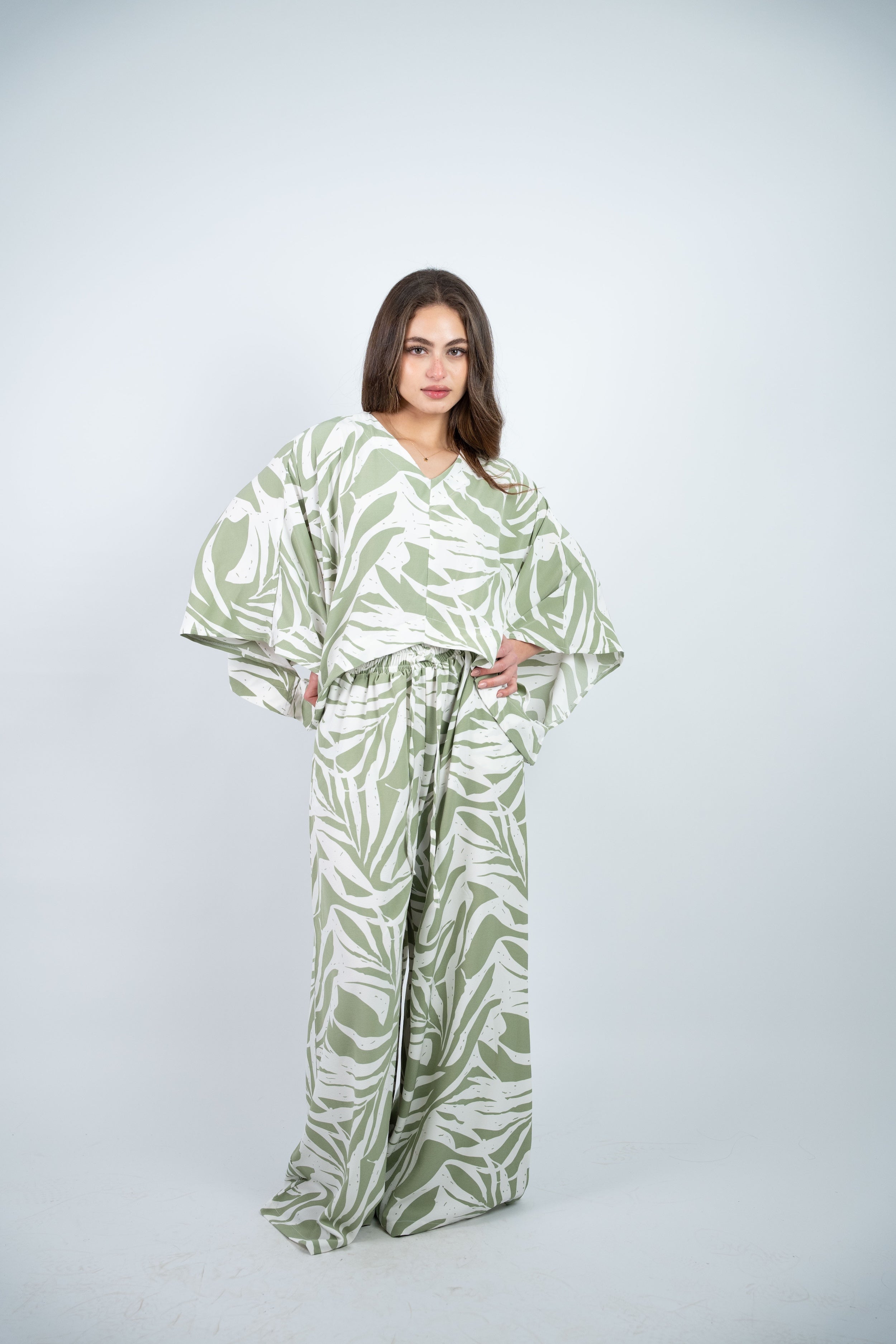 ABSTRACT PRINT FLOWY SET