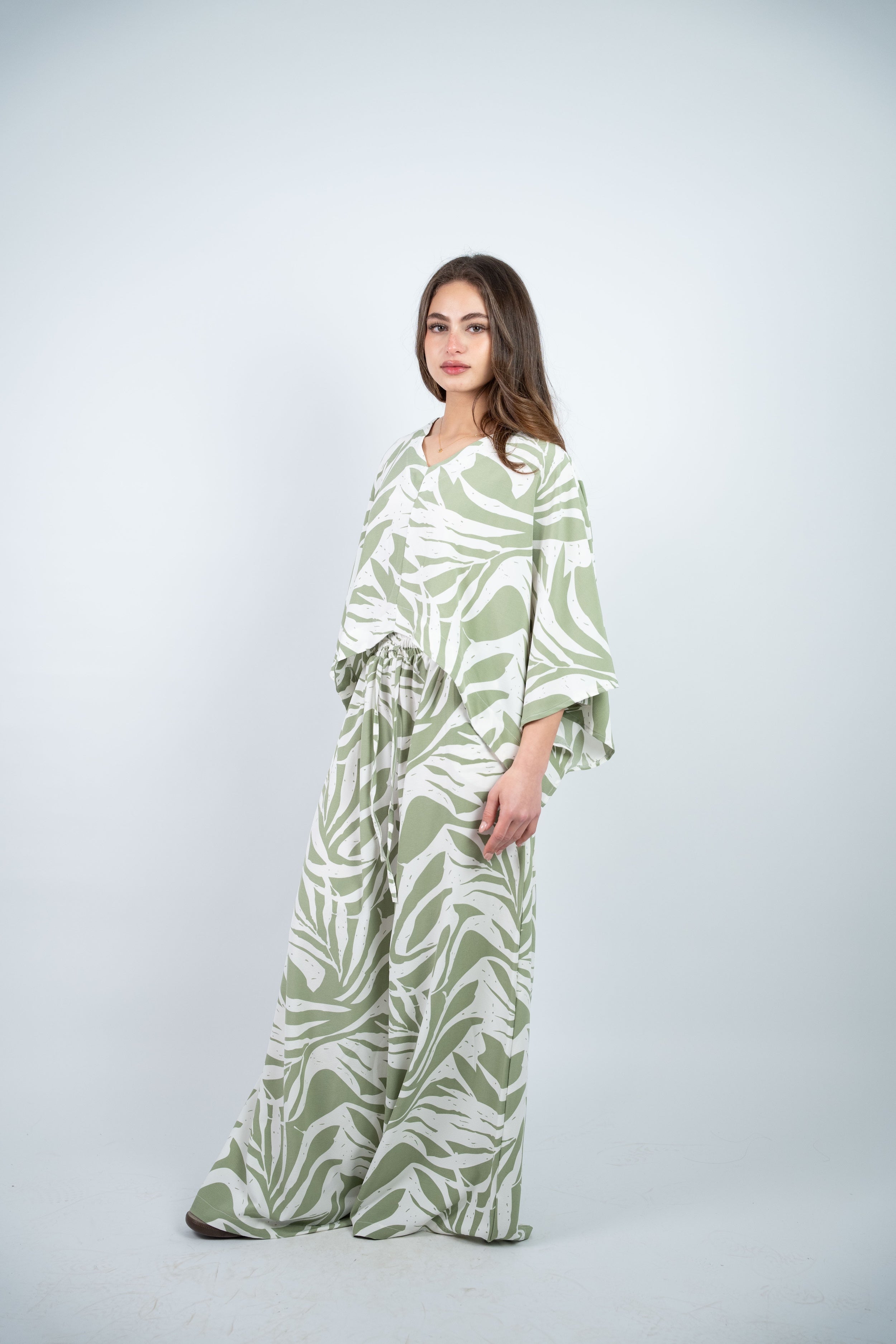 ABSTRACT PRINT FLOWY SET