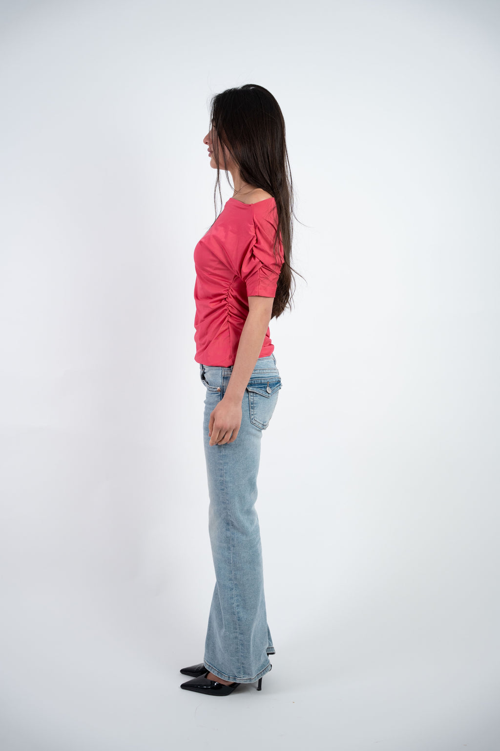 ASYMMETRIC ONE SHOULDER TOP