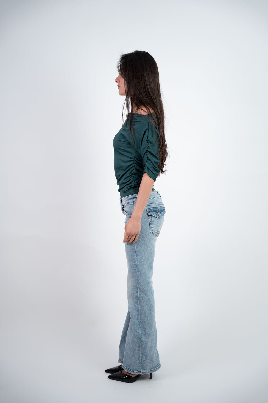 ASYMMETRIC ONE SHOULDER TOP
