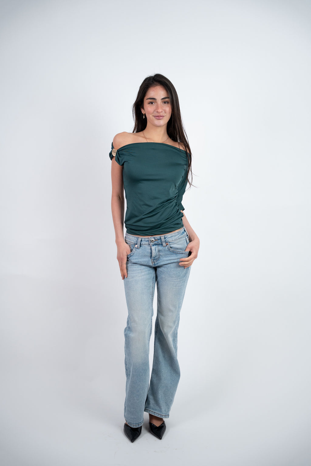 ASYMMETRIC ONE SHOULDER TOP