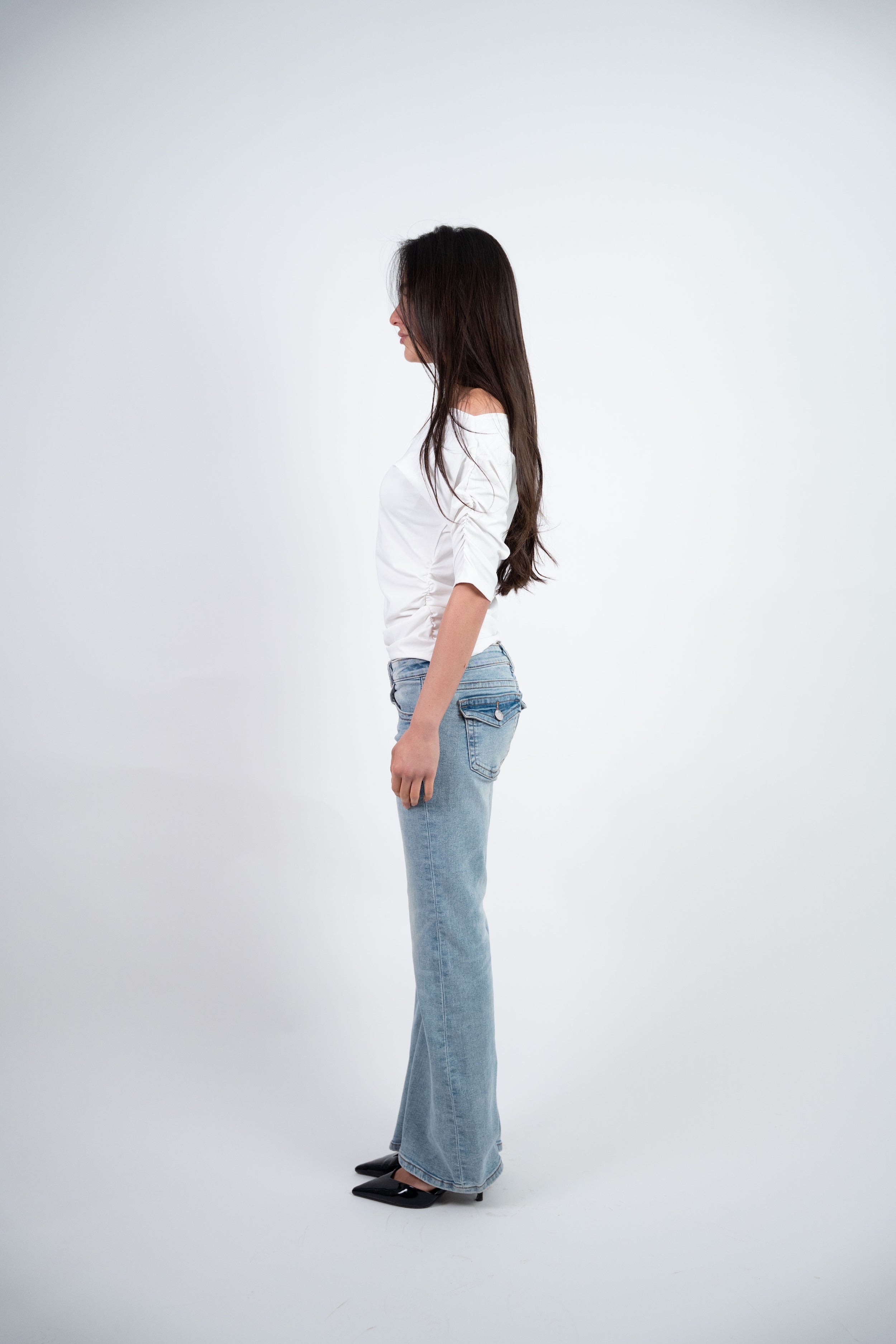 ASYMMETRIC ONE SHOULDER TOP