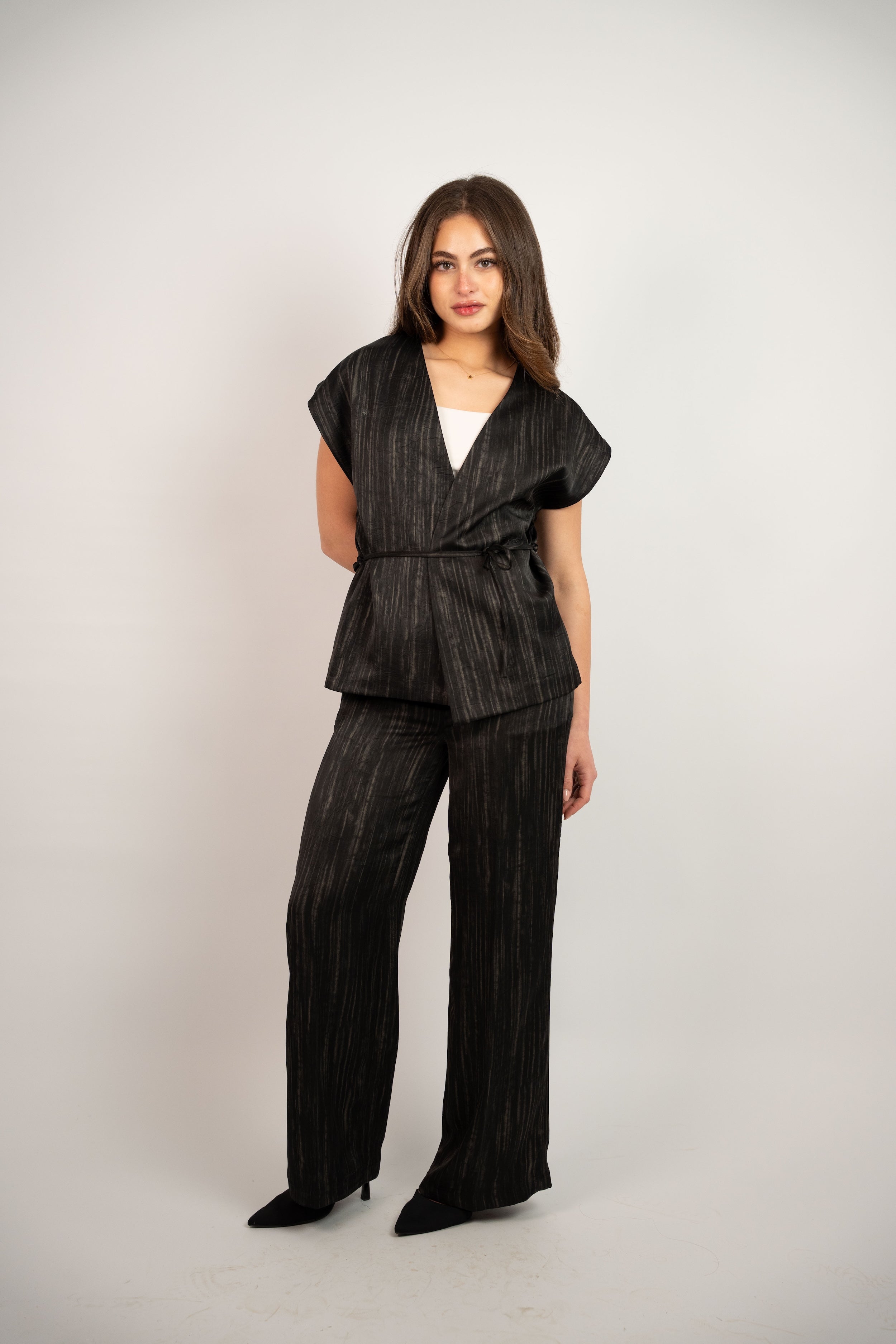 SATIN TEXTURED SET