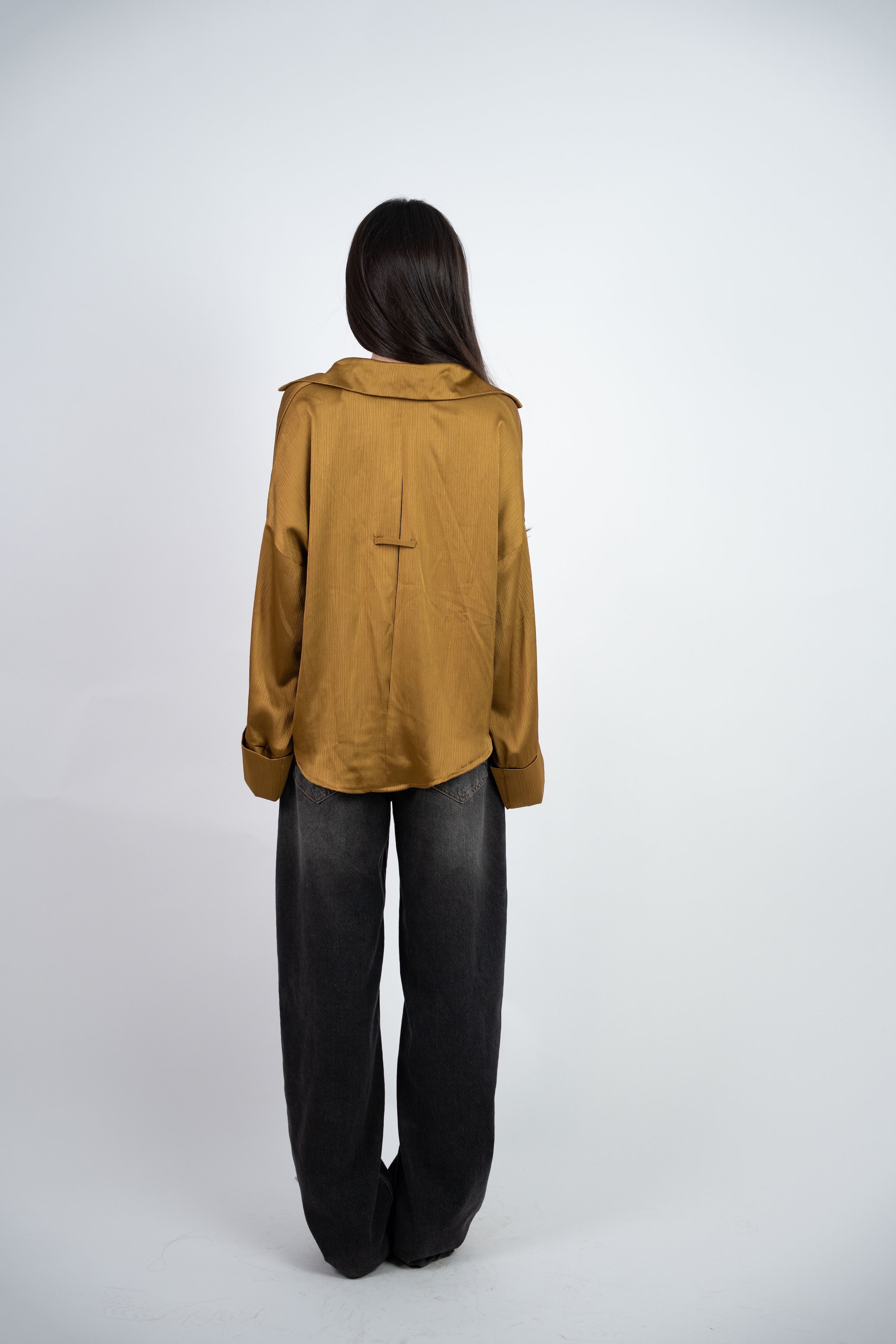 SATIN RELAXED BLOUSE