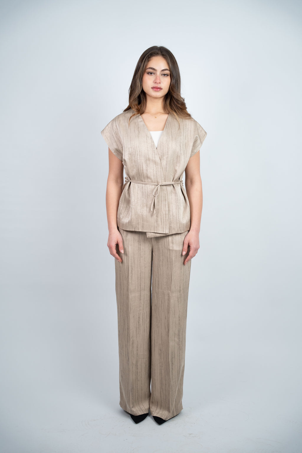SATIN TEXTURED SET