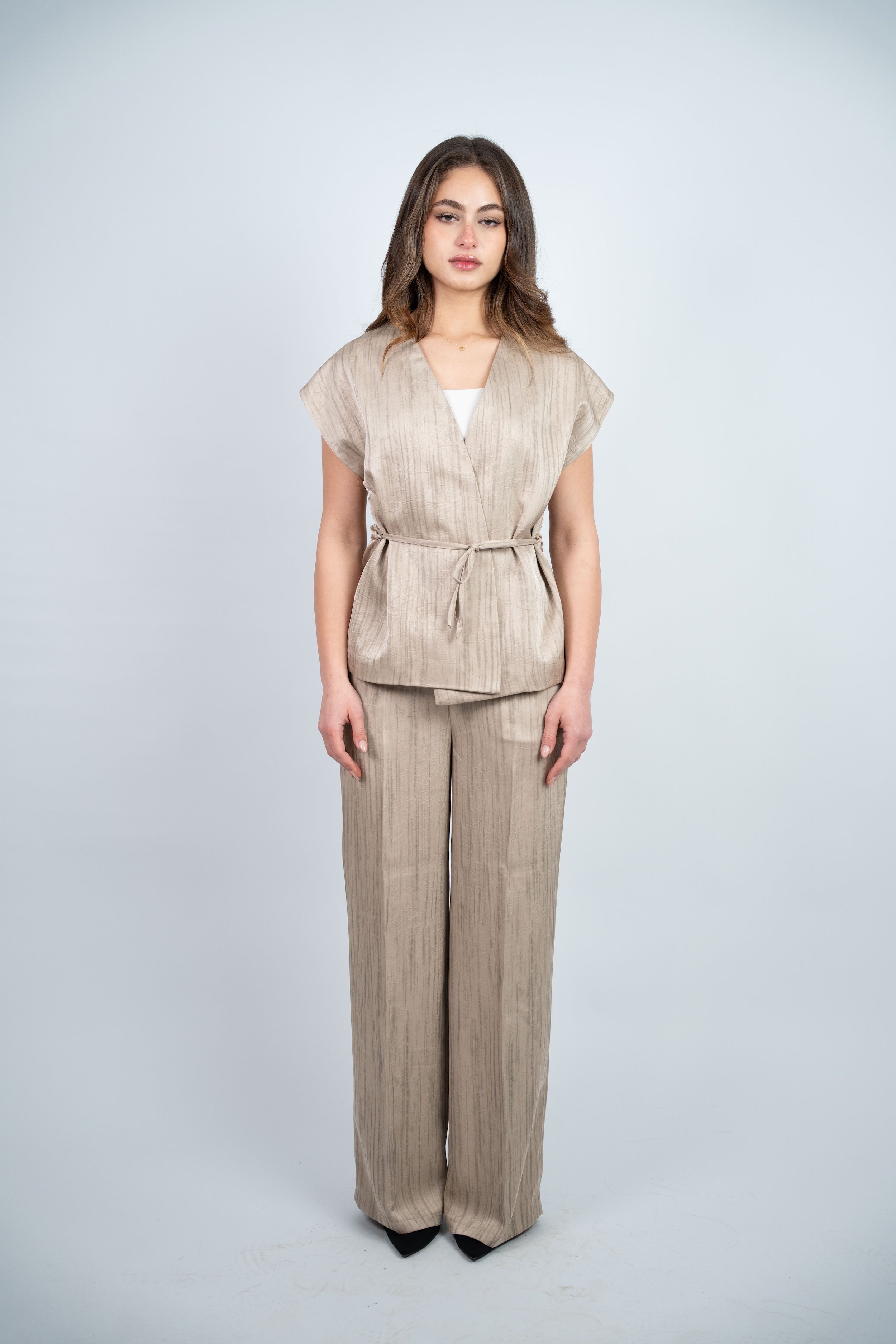 SATIN TEXTURED SET