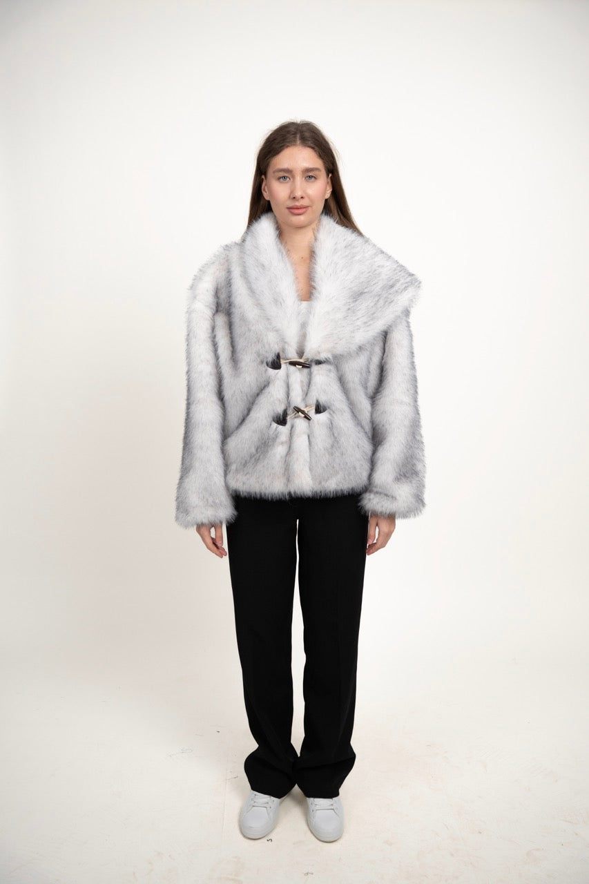 FUR COLLAR JACKET