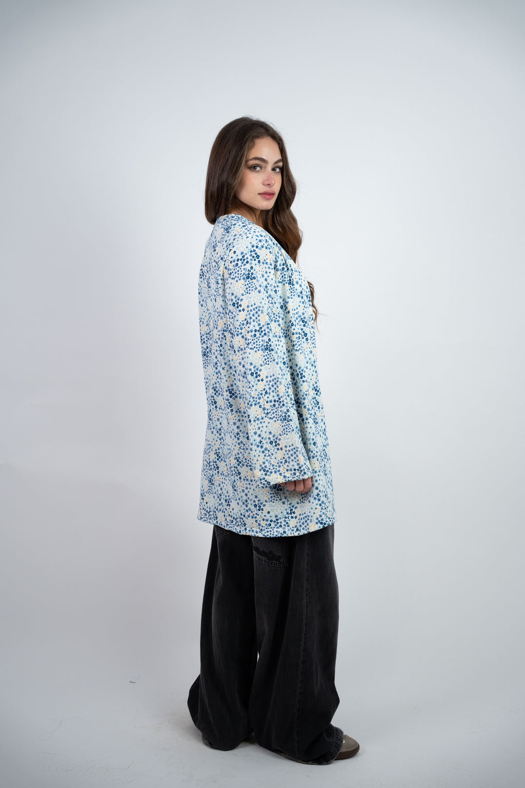 FLORAL LIGHT CARDIGAN