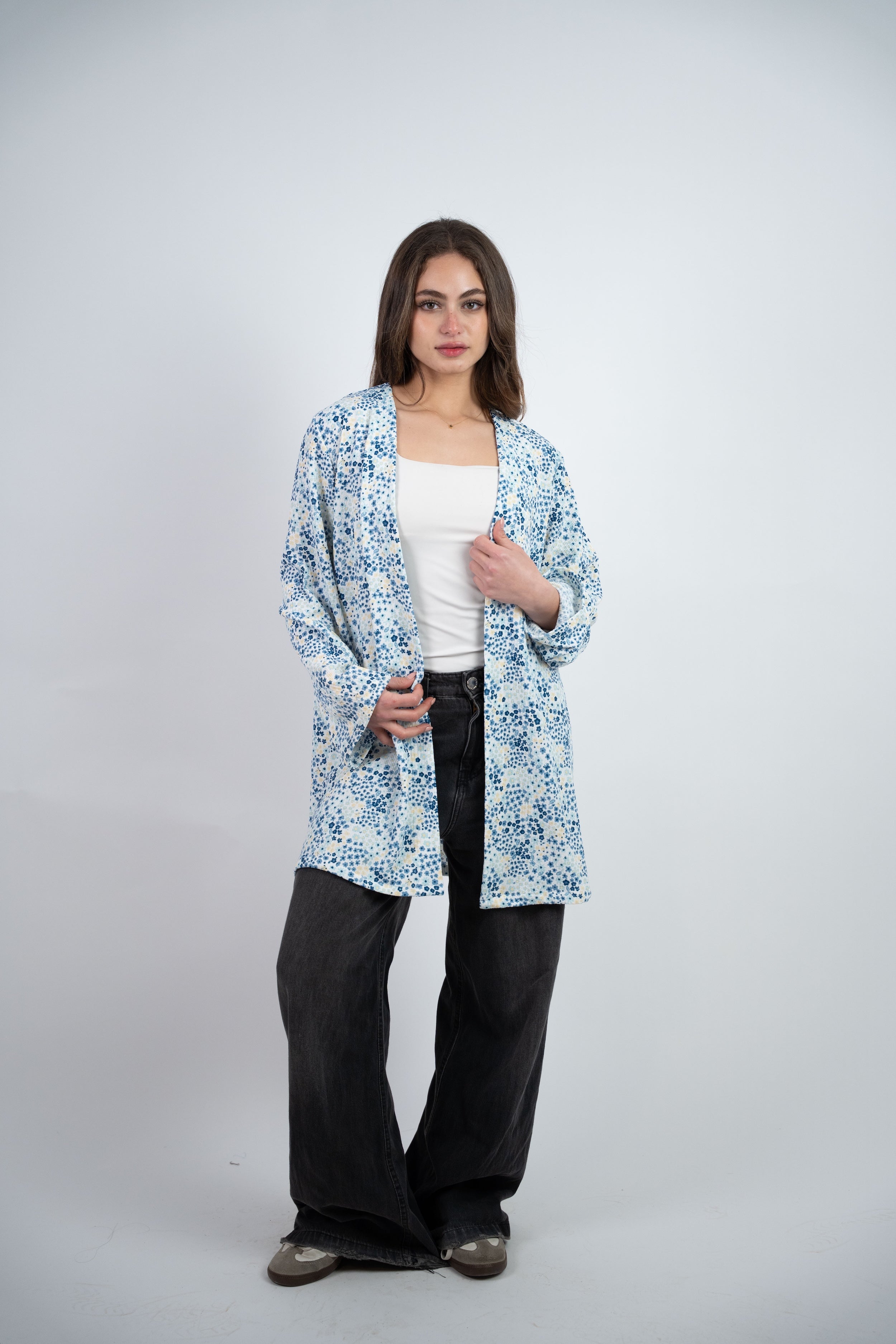 FLORAL LIGHT CARDIGAN