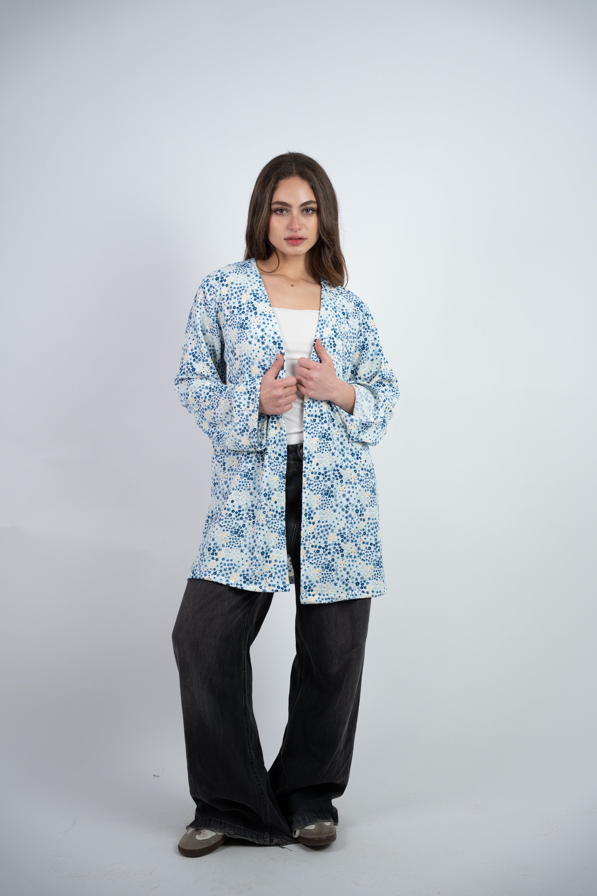 FLORAL LIGHT CARDIGAN