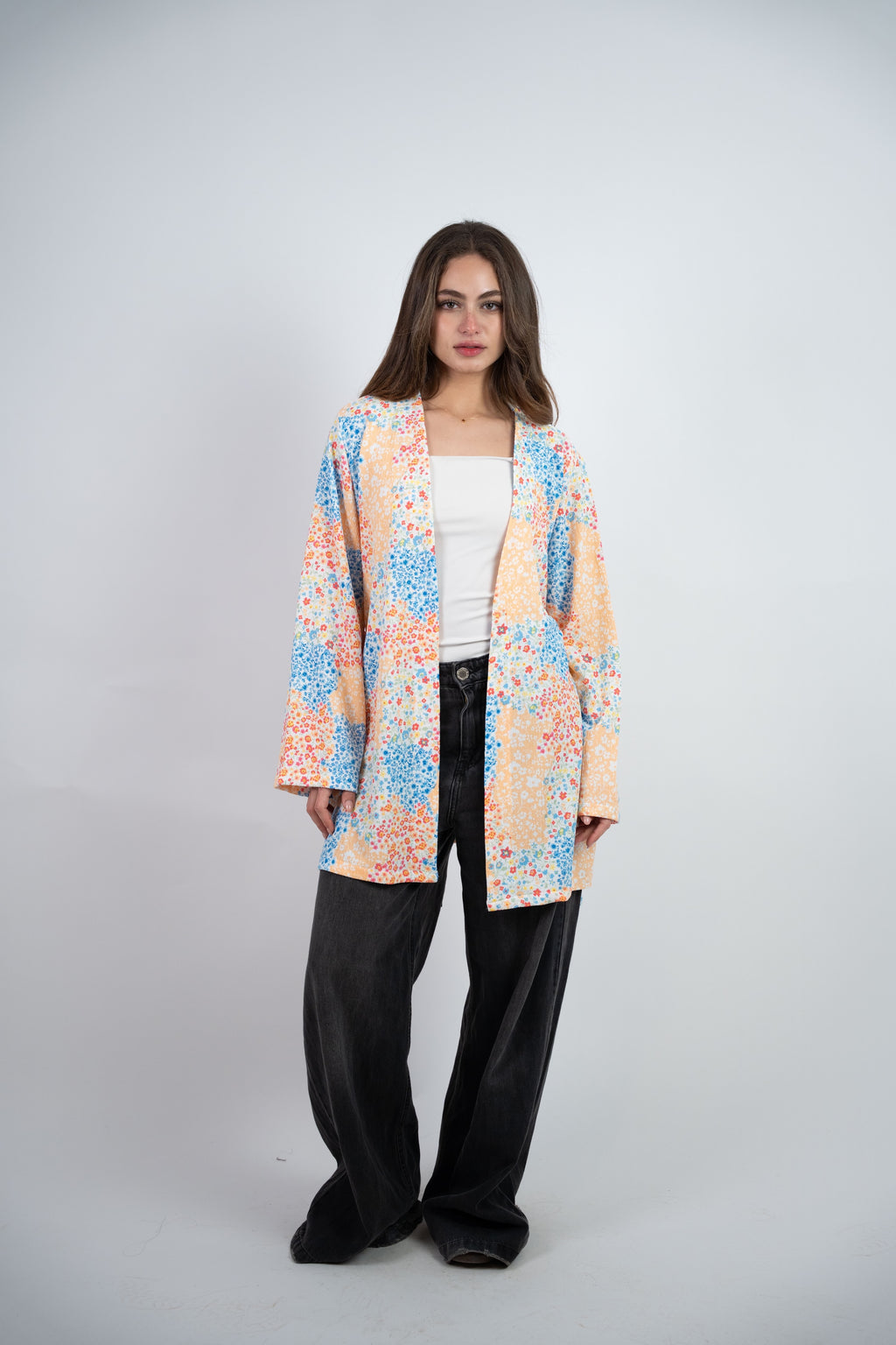 FLORAL LIGHT CARDIGAN