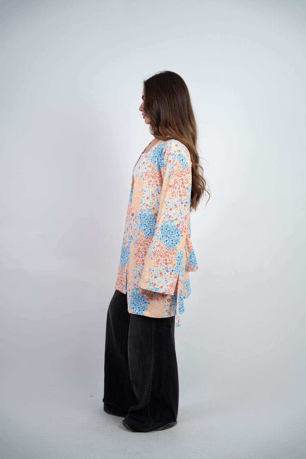 FLORAL LIGHT CARDIGAN