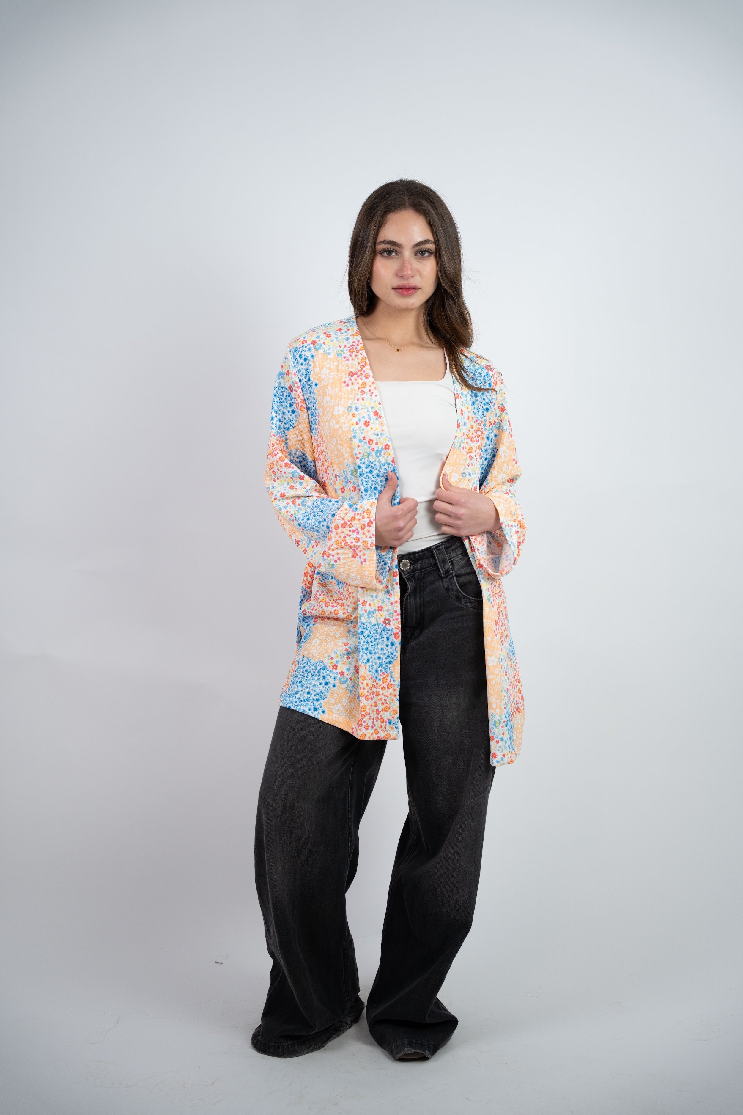 FLORAL LIGHT CARDIGAN