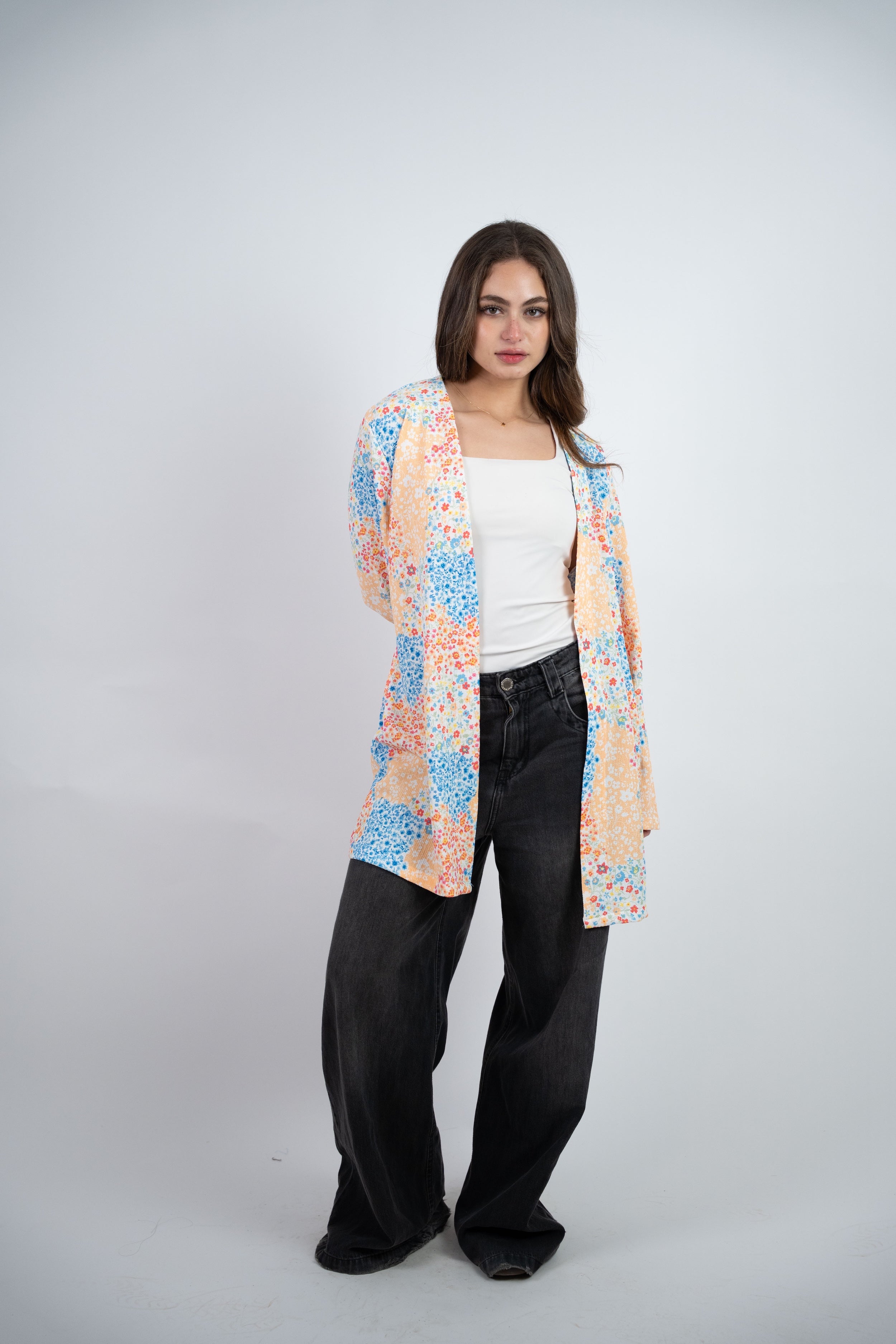 FLORAL LIGHT CARDIGAN