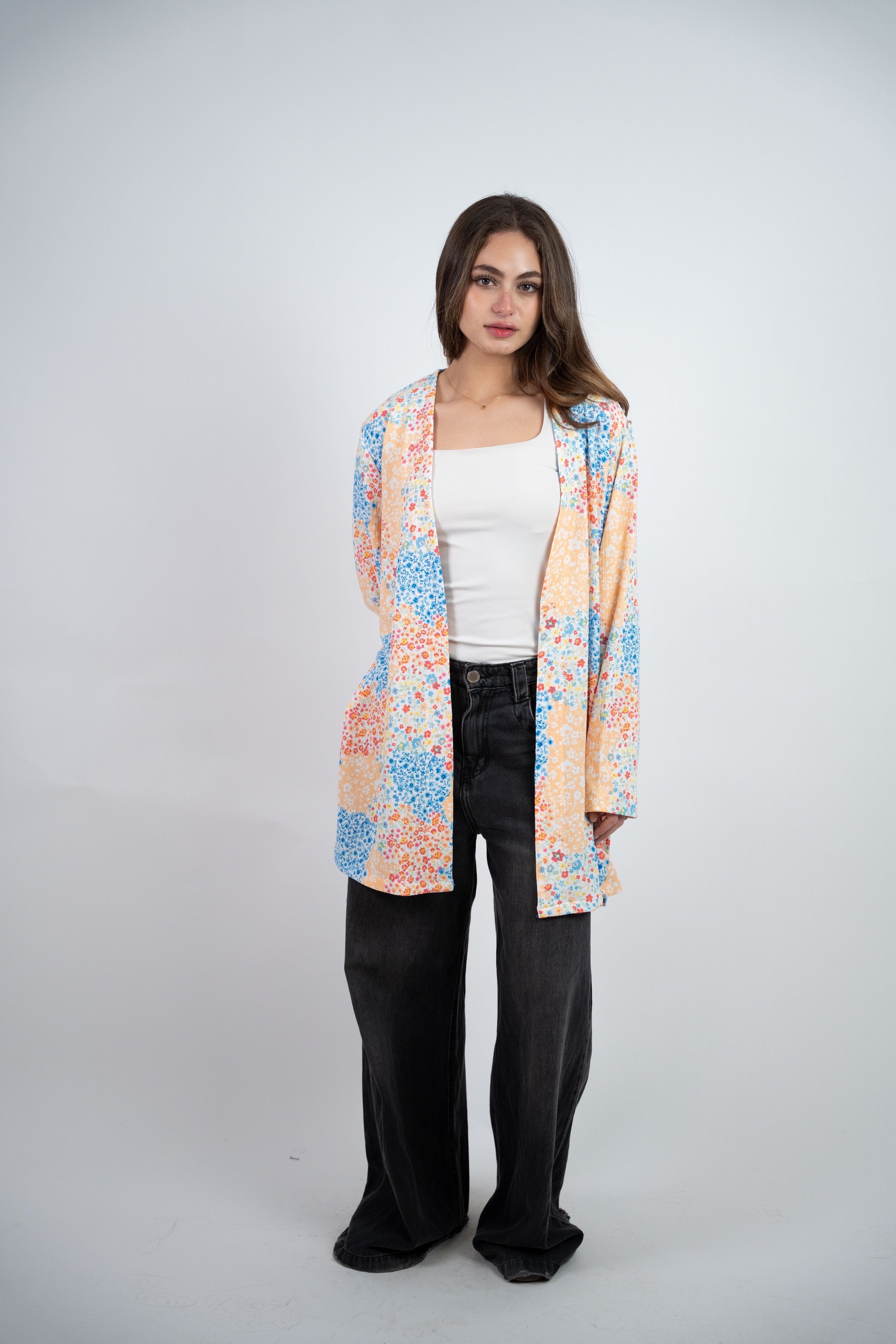FLORAL LIGHT CARDIGAN
