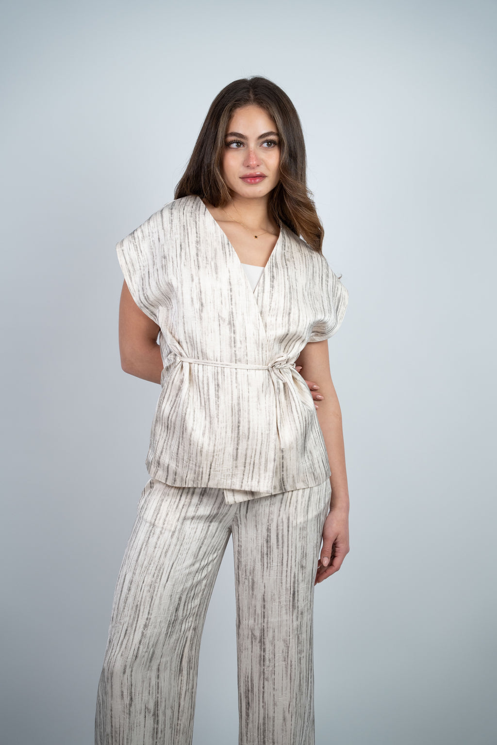 SATIN TEXTURED SET