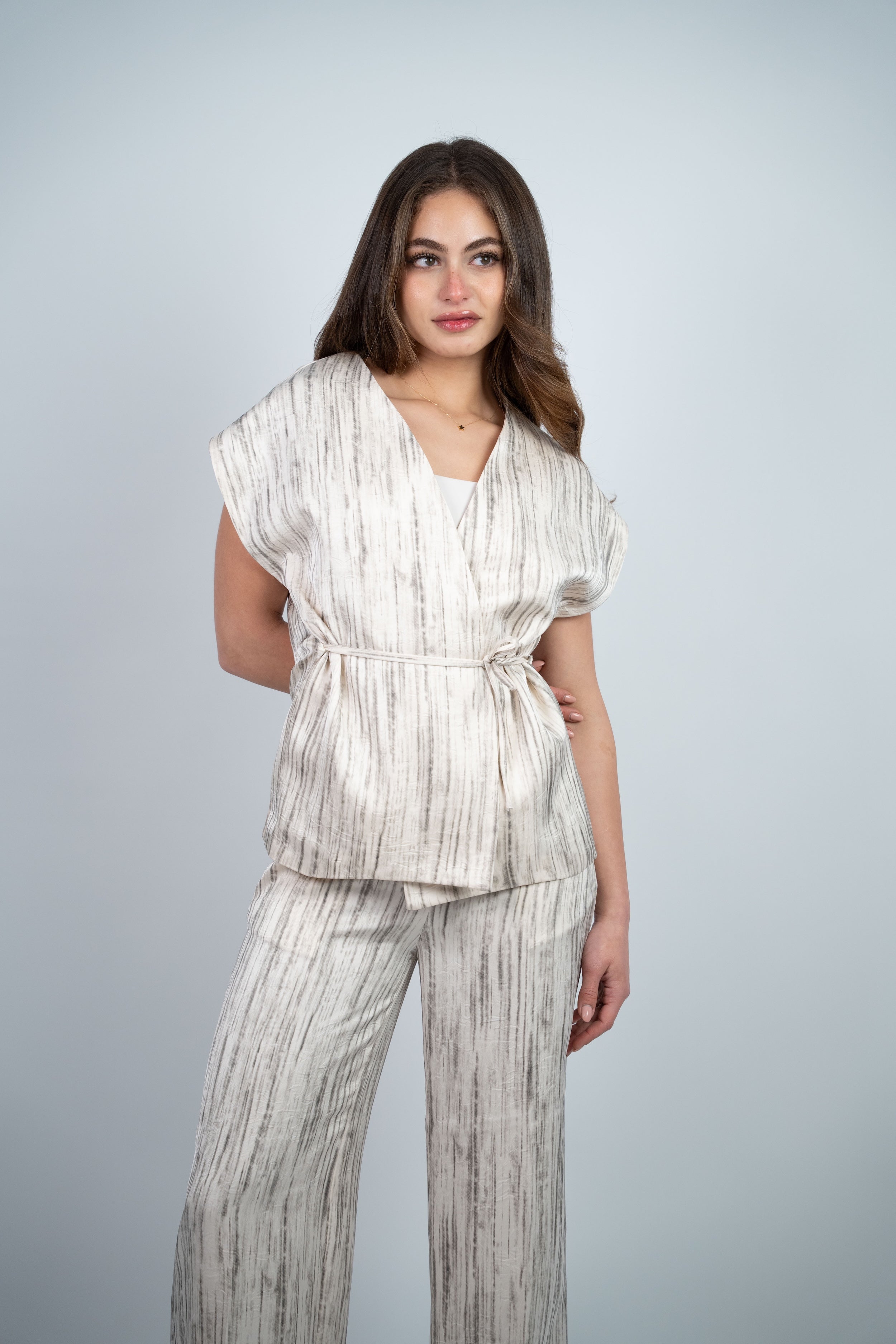 SATIN TEXTURED SET